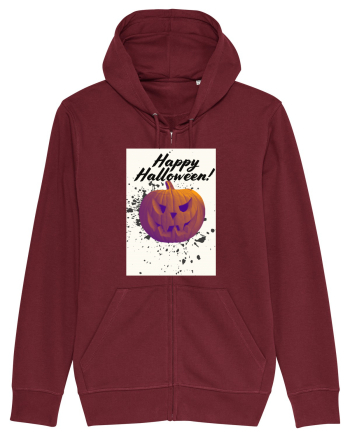 Happy Halloween Burgundy
