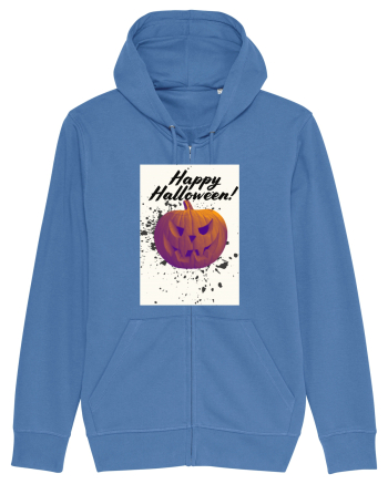 Happy Halloween Bright Blue