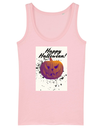 Happy Halloween Cotton Pink