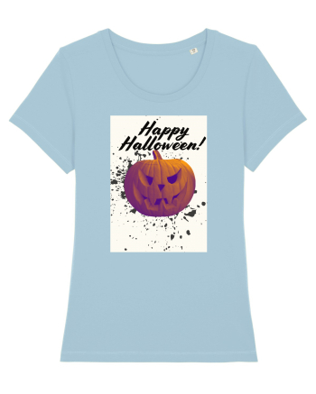 Happy Halloween Sky Blue