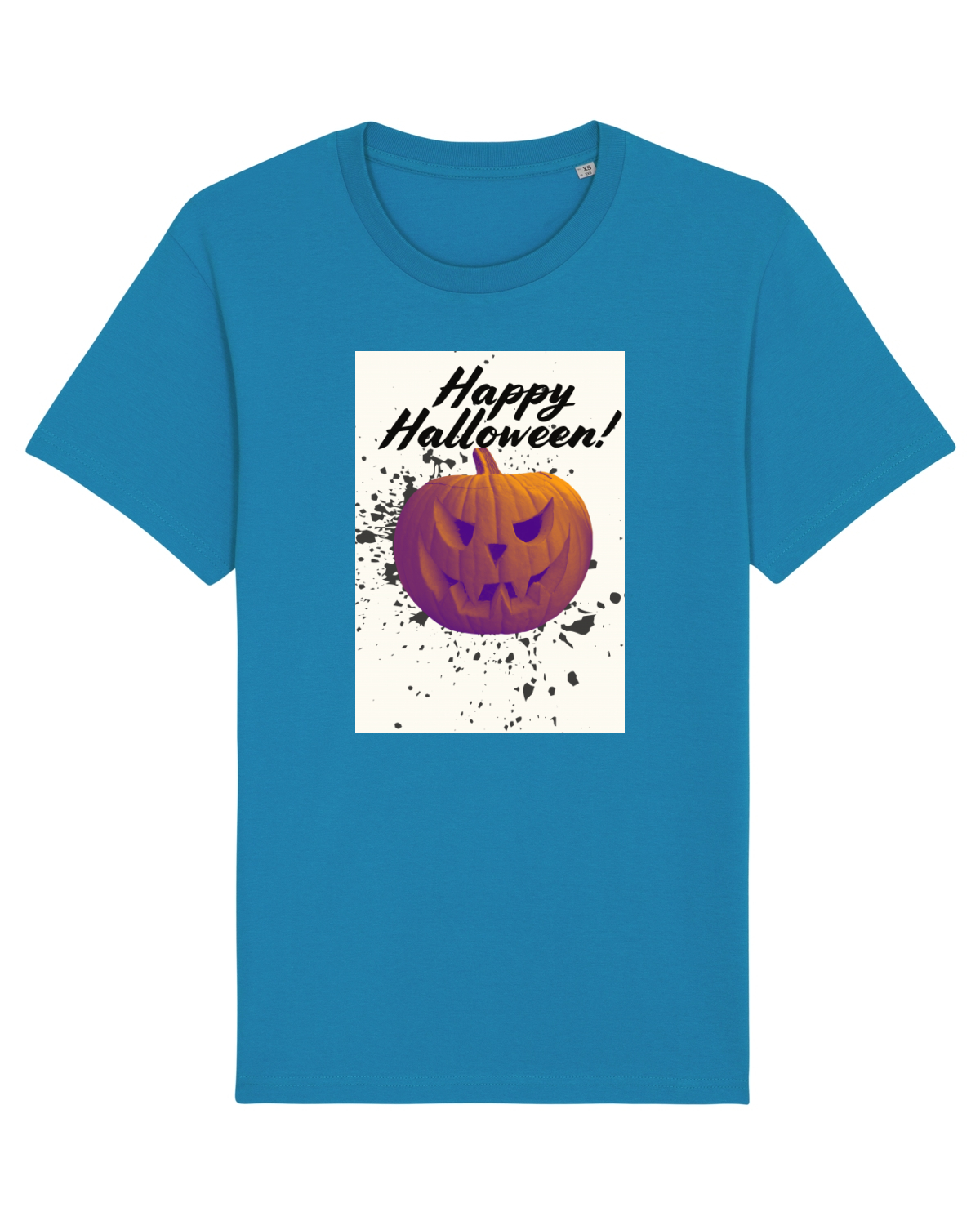 Tricou mânecă scurtă Unisex Rocker Azur