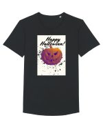 Happy Halloween Tricou mânecă scurtă guler larg Bărbat Skater