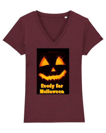 Ready for Halloween Burgundy