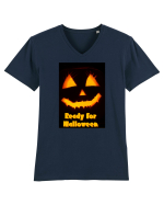 Ready for Halloween Tricou mânecă scurtă guler V Bărbat Presenter