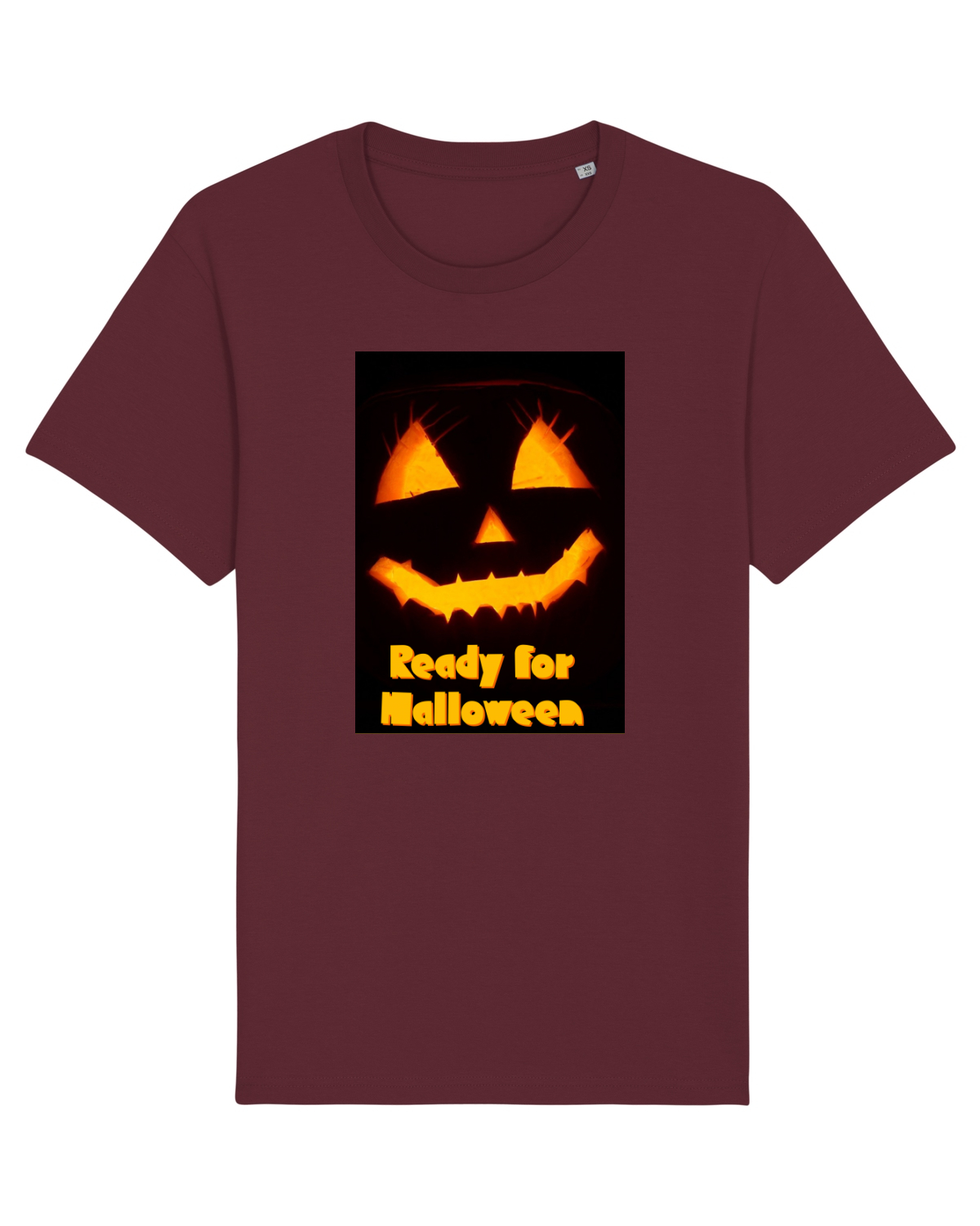 Tricou mânecă scurtă Unisex Rocker Burgundy