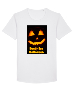 Ready for Halloween Tricou mânecă scurtă guler larg Bărbat Skater