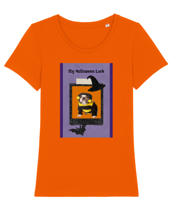 My Halloween Look Bright Orange
