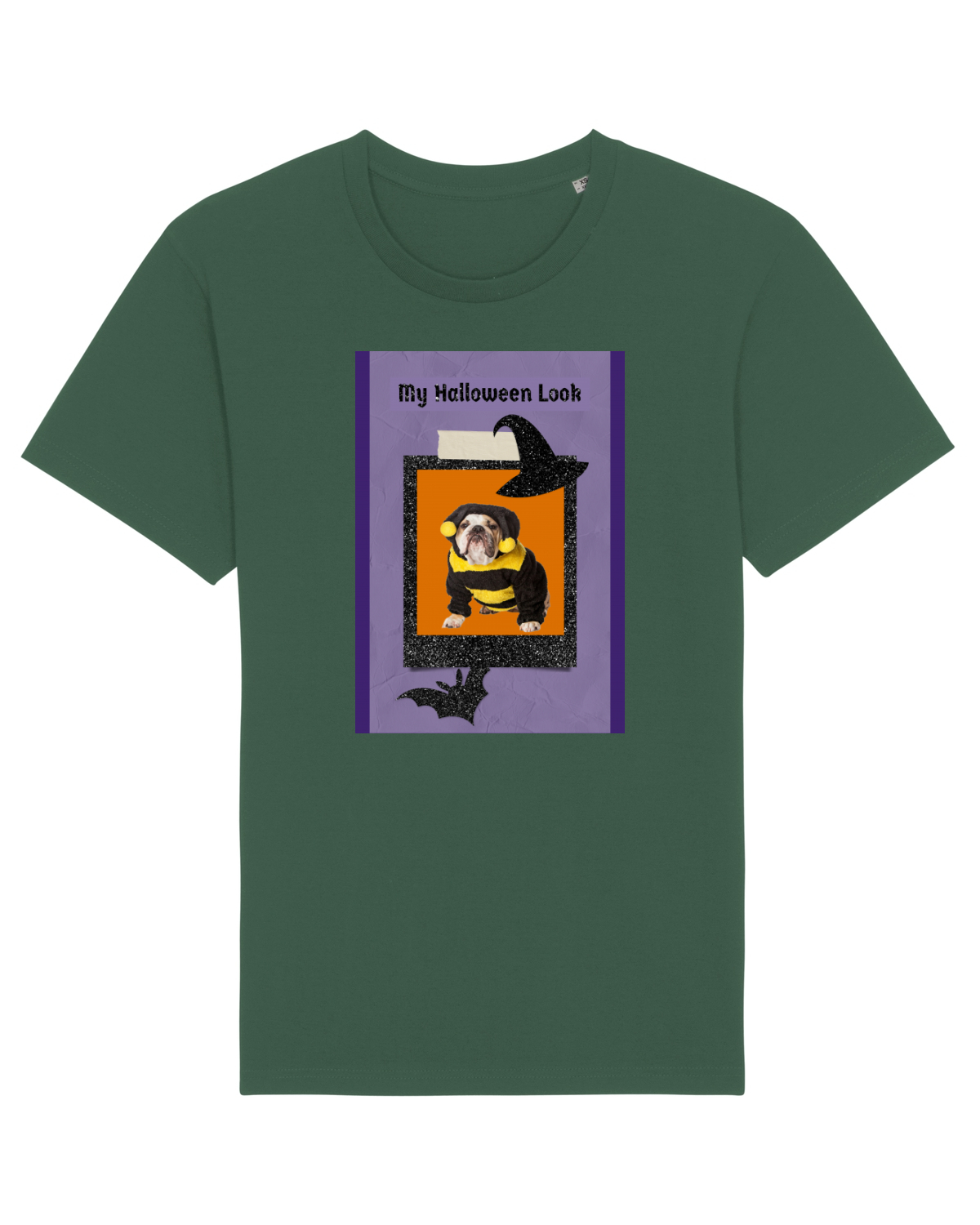 Tricou mânecă scurtă Unisex Rocker Bottle Green