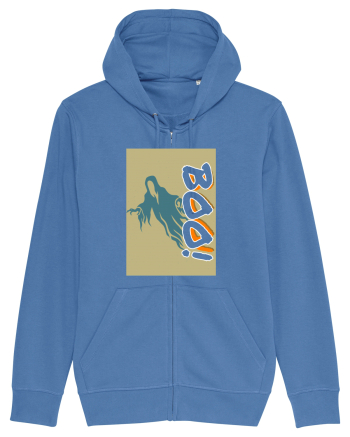 boo Halloween Bright Blue