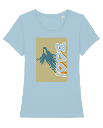 boo Halloween Sky Blue