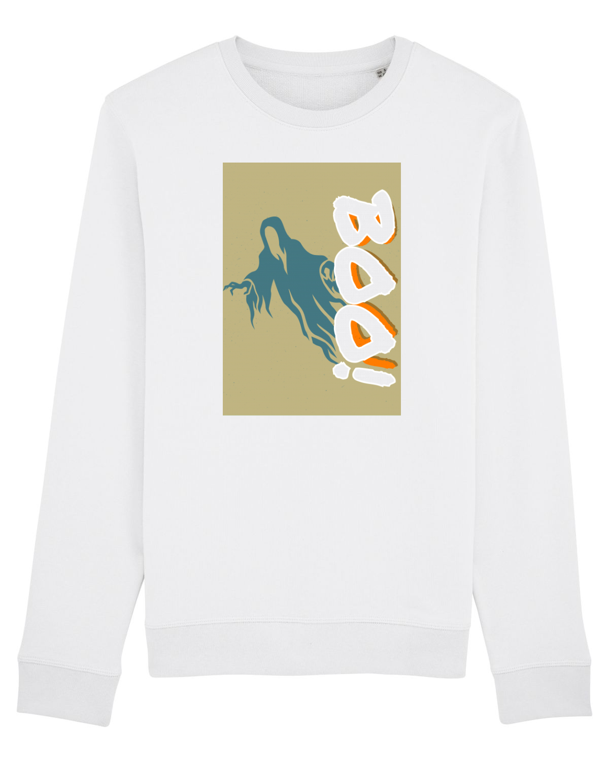 Bluză mânecă lungă Unisex Rise White