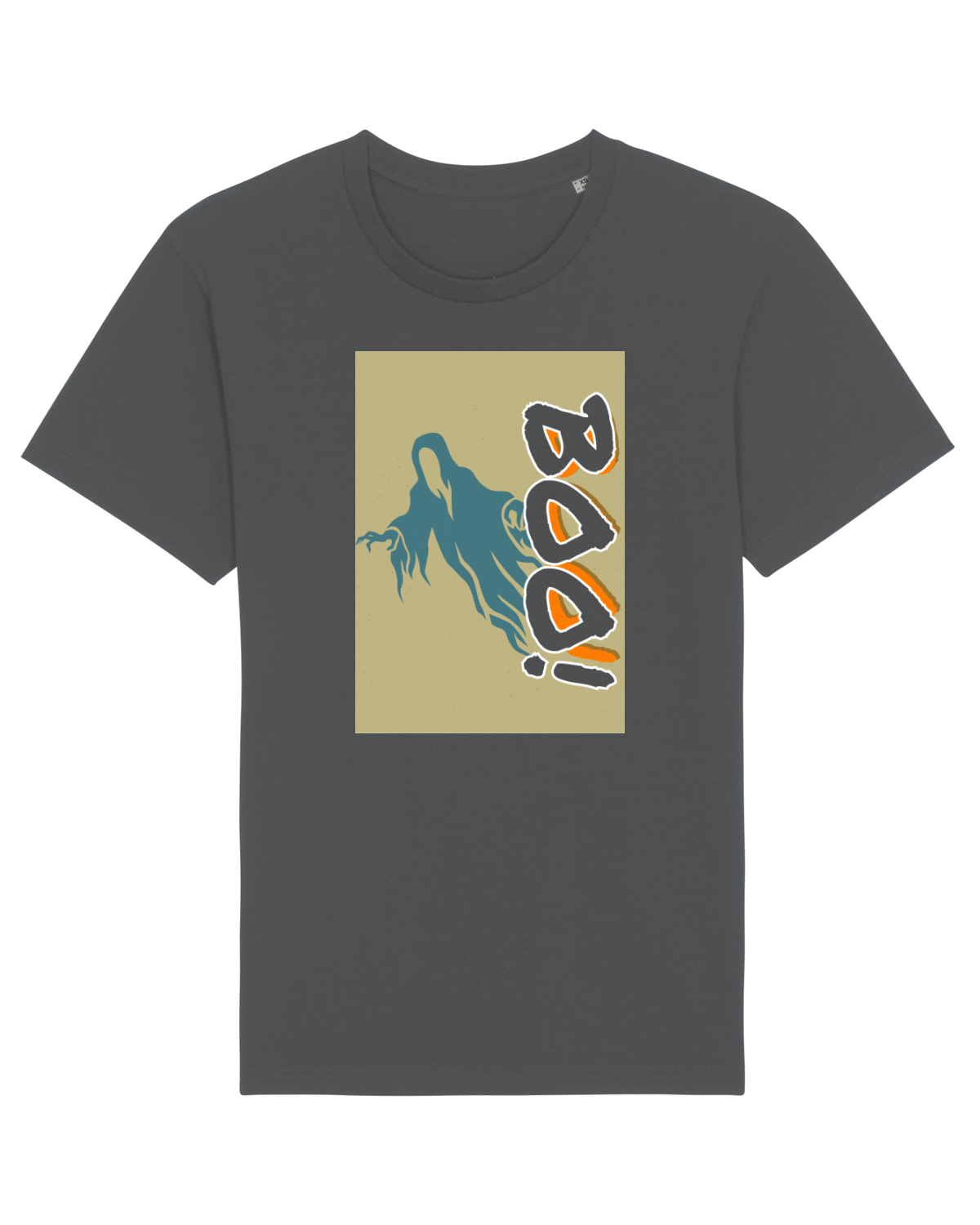 Tricou mânecă scurtă Unisex Rocker Anthracite