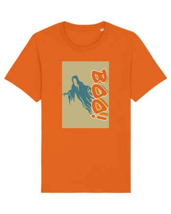 boo Halloween Bright Orange