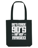 80's Made 90's Hip Hop Raised Sacoșă textilă