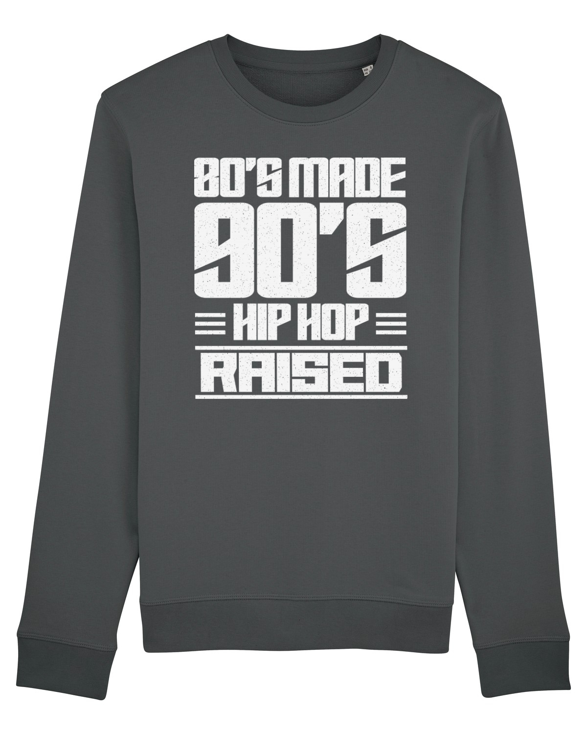 Bluză mânecă lungă Unisex Rise Anthracite