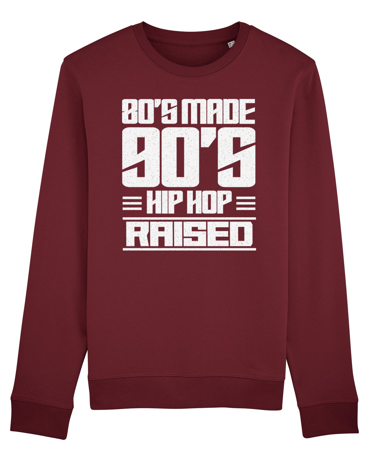 Bluză mânecă lungă Unisex Rise Burgundy