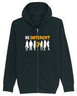 Be Different Breakdance Hanorac cu fermoar Unisex Connector