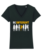 Be Different Breakdance Tricou mânecă scurtă guler V Damă Evoker