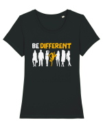 Be Different Breakdance Tricou mânecă scurtă guler larg fitted Damă Expresser