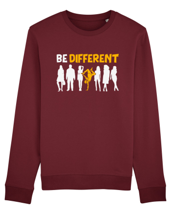 Be Different Breakdance Burgundy
