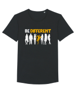 Be Different Breakdance Tricou mânecă scurtă guler larg Bărbat Skater
