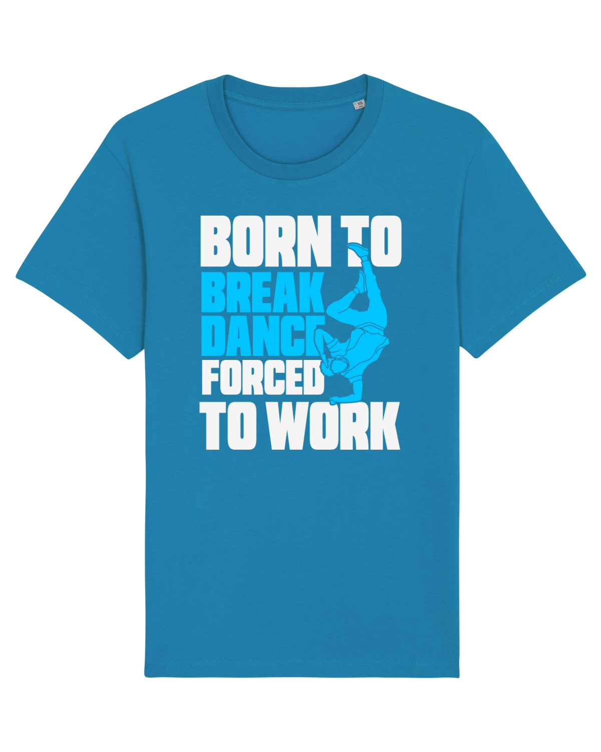 Tricou mânecă scurtă Unisex Rocker Azur