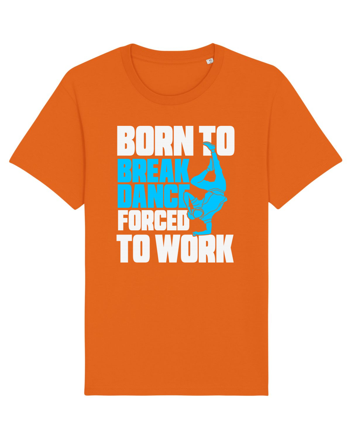 Tricou mânecă scurtă Unisex Rocker Bright Orange