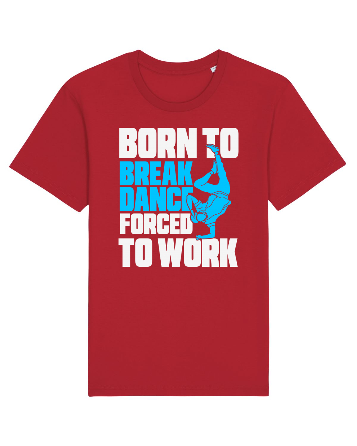 Tricou mânecă scurtă Unisex Rocker Red