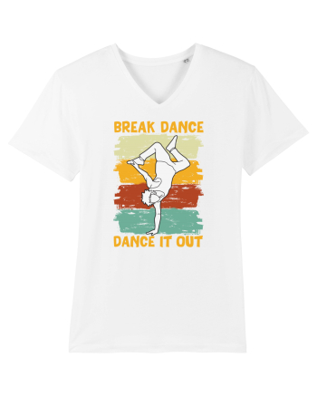Break Dance Dance It Out White