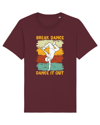 Break Dance Dance It Out Burgundy