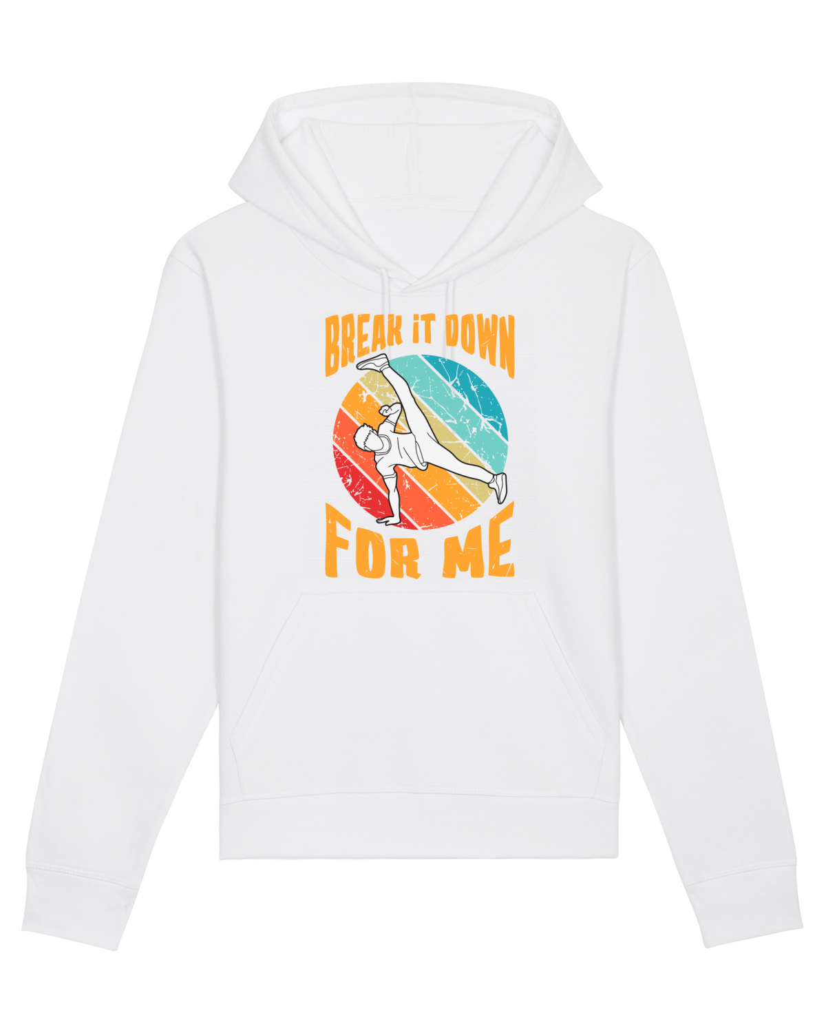 Hanorac Unisex Drummer White
