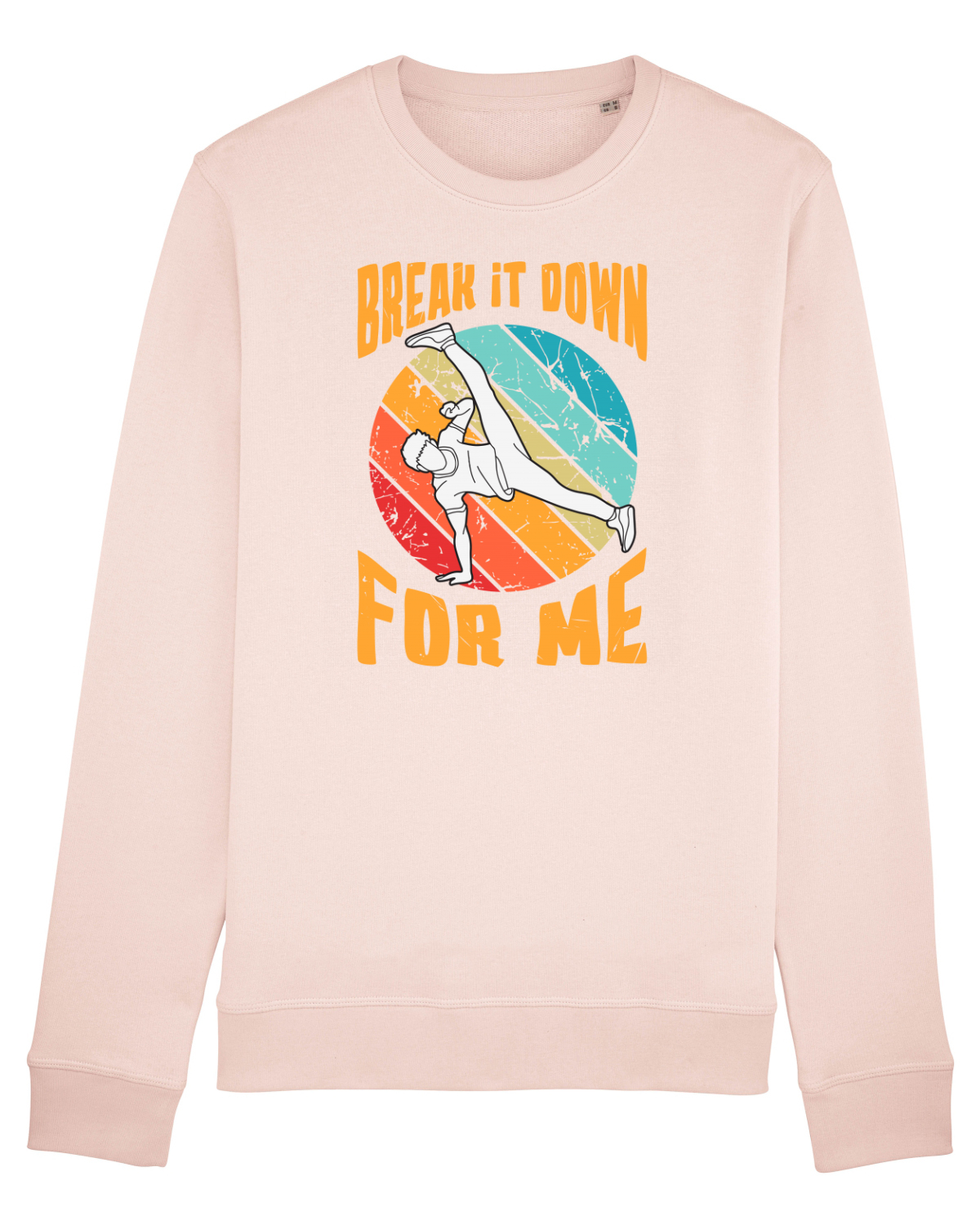 Bluză mânecă lungă Unisex Rise Candy Pink