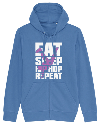 Eat Sleep Hip Hop Repeat Bright Blue