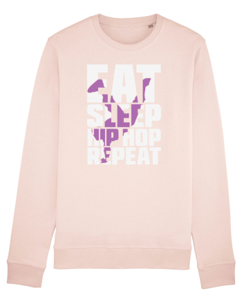 Eat Sleep Hip Hop Repeat Candy Pink