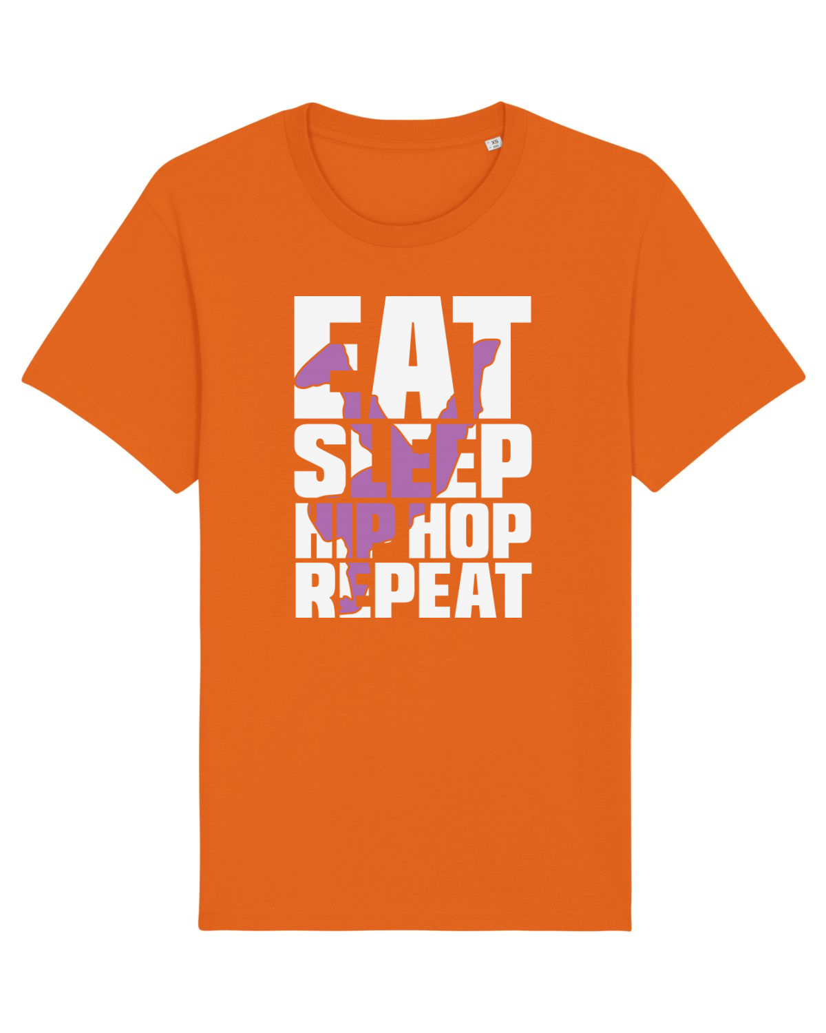 Tricou mânecă scurtă Unisex Rocker Bright Orange