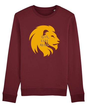 LEUL ESTE REGE! Burgundy