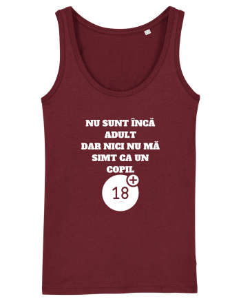NU SUNT ÎNCĂ ADULT Burgundy