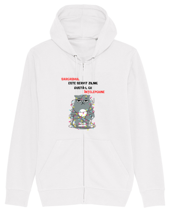 SARCASMUL ESTE SERVIT ZILNIC White