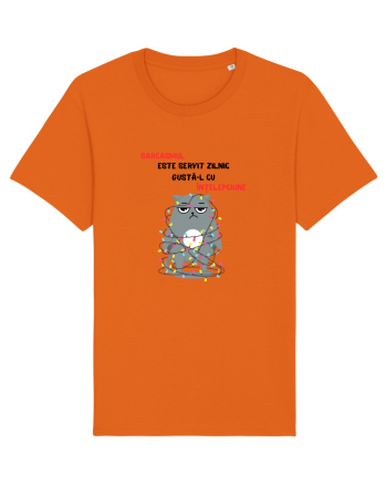 SARCASMUL ESTE SERVIT ZILNIC Bright Orange