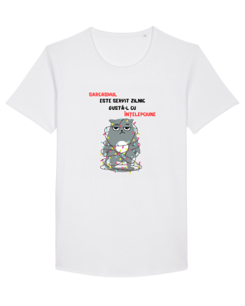 SARCASMUL ESTE SERVIT ZILNIC White