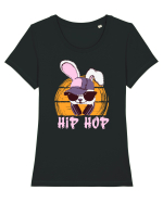 Hip Hop Easter Tricou mânecă scurtă guler larg fitted Damă Expresser