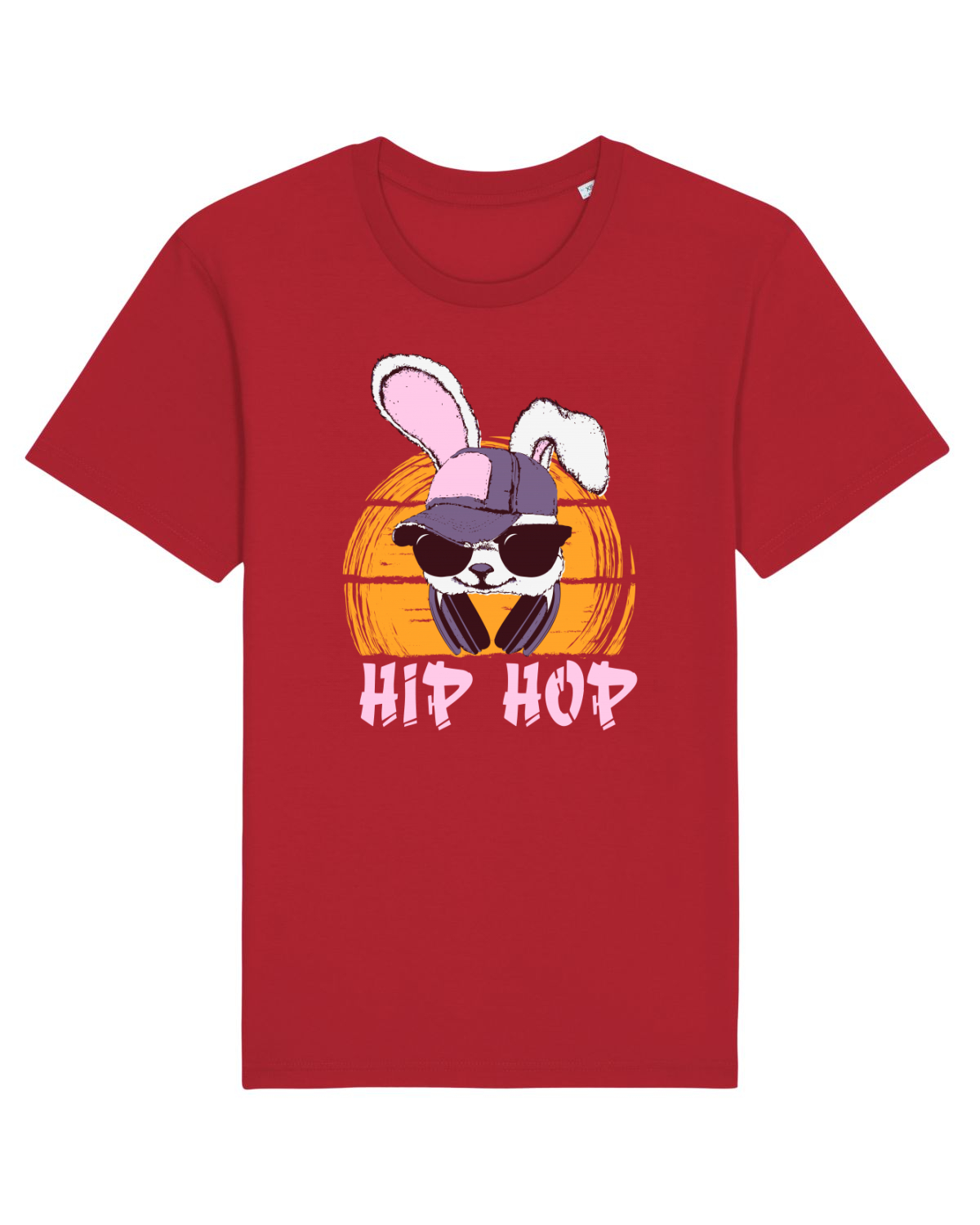 Tricou mânecă scurtă Unisex Rocker Red