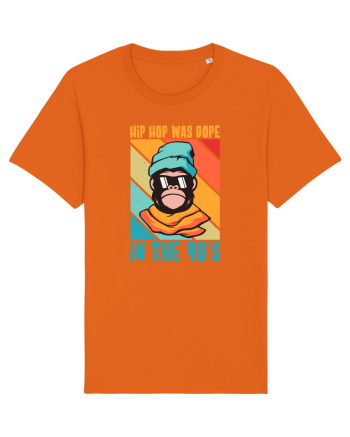 Hip Hop Was Dope In The 90's Bright Orange