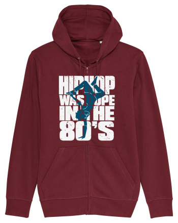 Hiphop Was Dope In The 80'S Burgundy