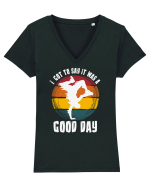 I Got To Say It Was A Good Day Tricou mânecă scurtă guler V Damă Evoker
