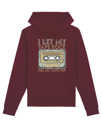 I Let My Tape Rock Till My Tape Pop Burgundy
