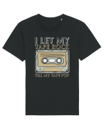 I Let My Tape Rock Till My Tape Pop Tricou mânecă scurtă Unisex Rocker