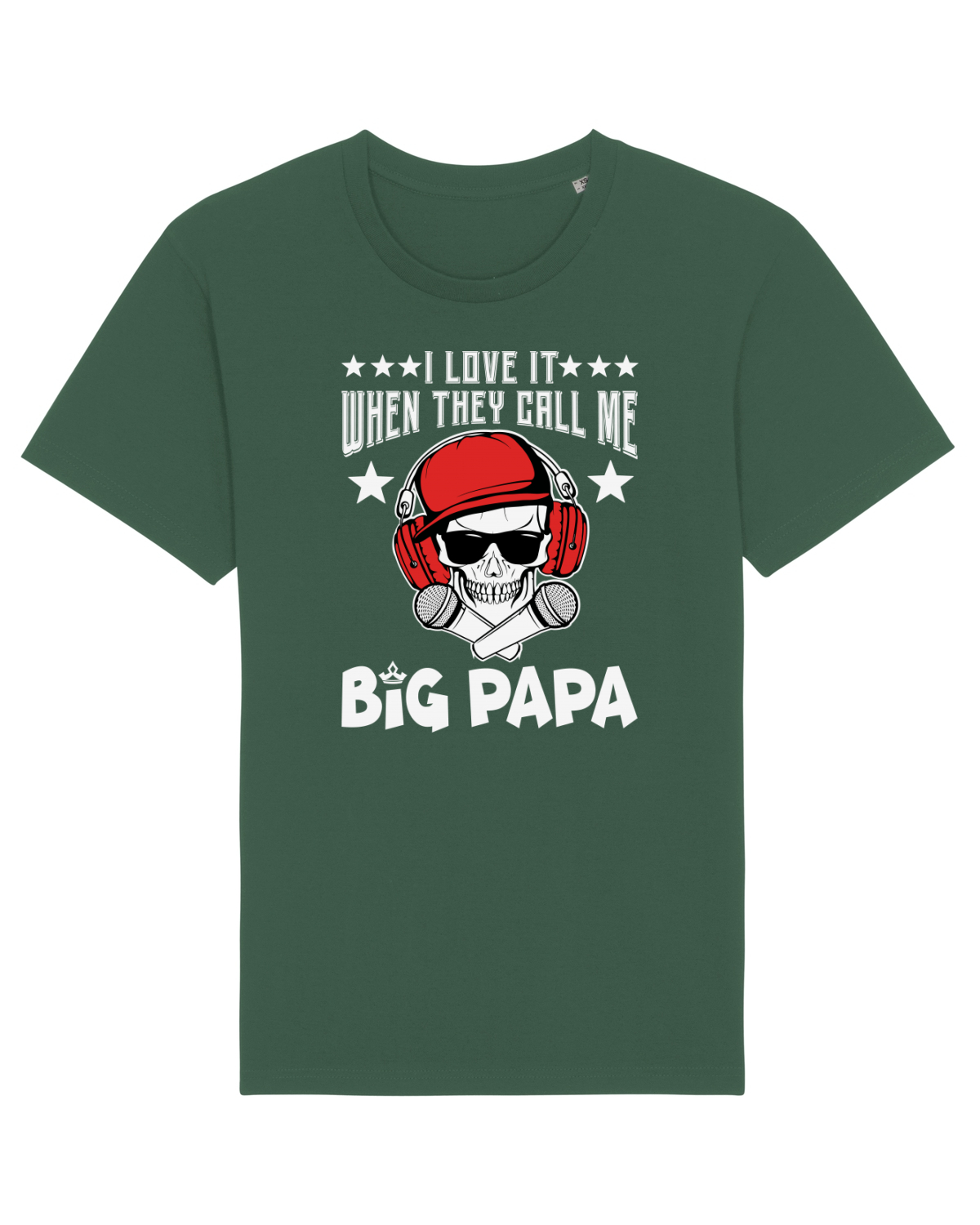 Tricou mânecă scurtă Unisex Rocker Bottle Green