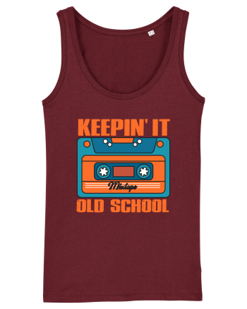 Keepin' It 80'S 90'S Old School Mixtape Burgundy