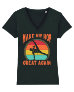 Make Hip Hop Great Again Tricou mânecă scurtă guler V Damă Evoker